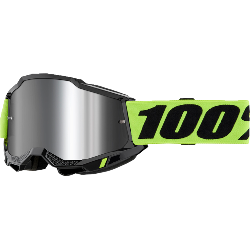 100 strata 2 goggles - mirror lens 100% Goggle Accuri 2