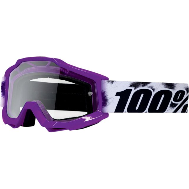 100% Accuri 2 Youth Cheetah Dirtbike Goggle - Clear Lens