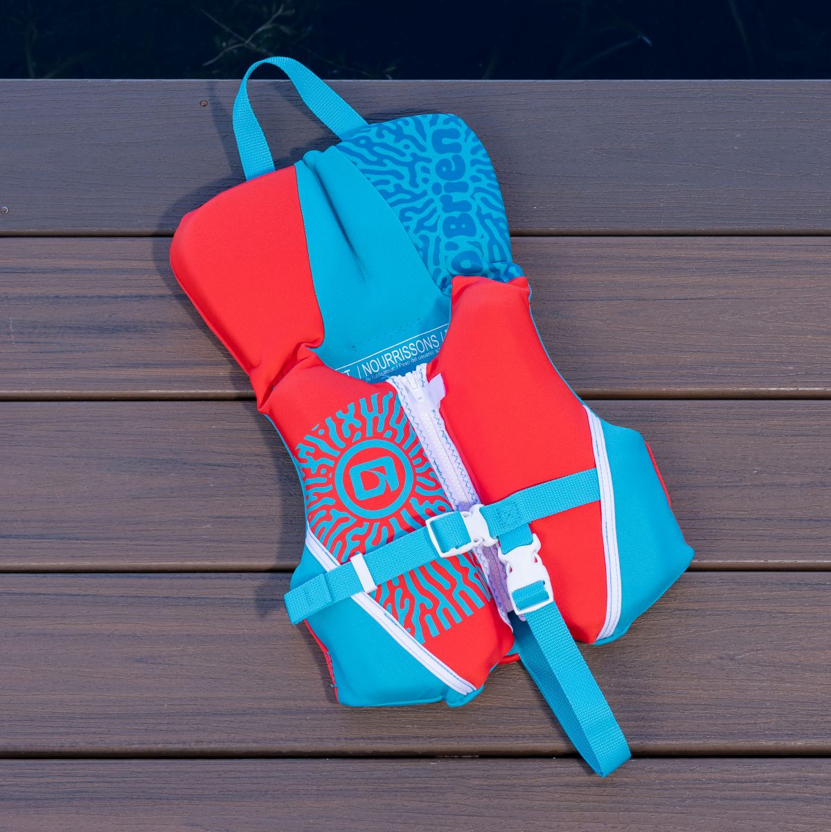Red/Blue O'Brien Infant Neo Life Jacket
