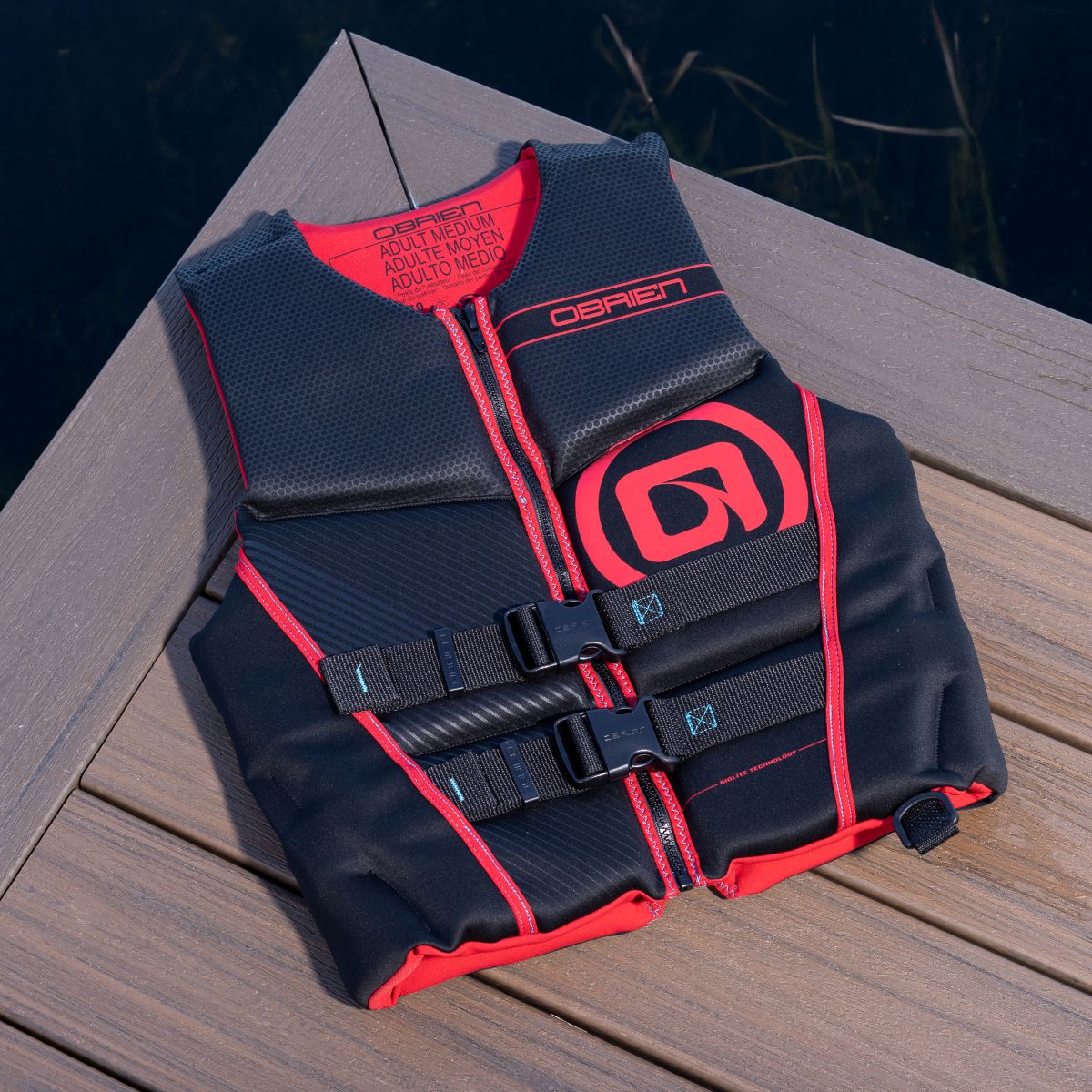 red O'Brien Men's Flex V-Back Life Jacket