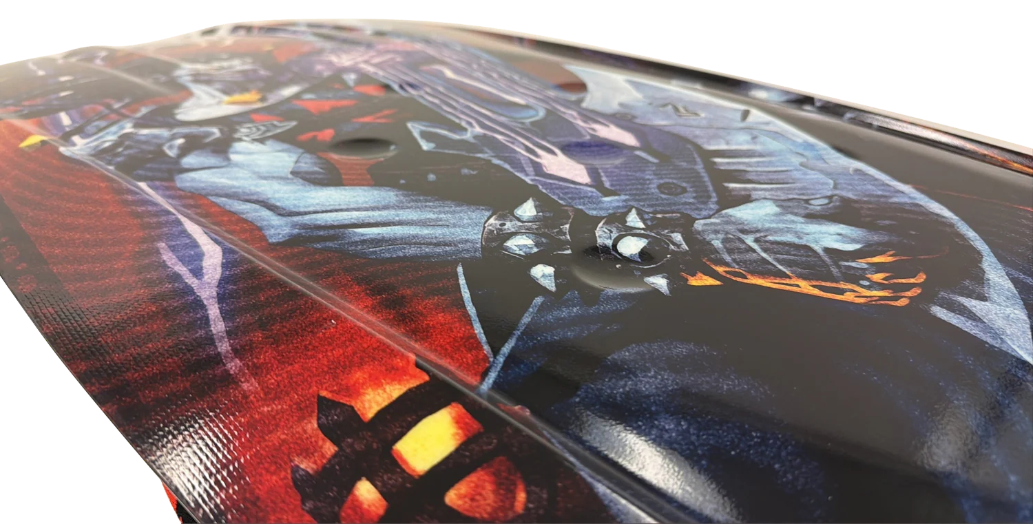 detail of HO Sports Joker Kneeboard