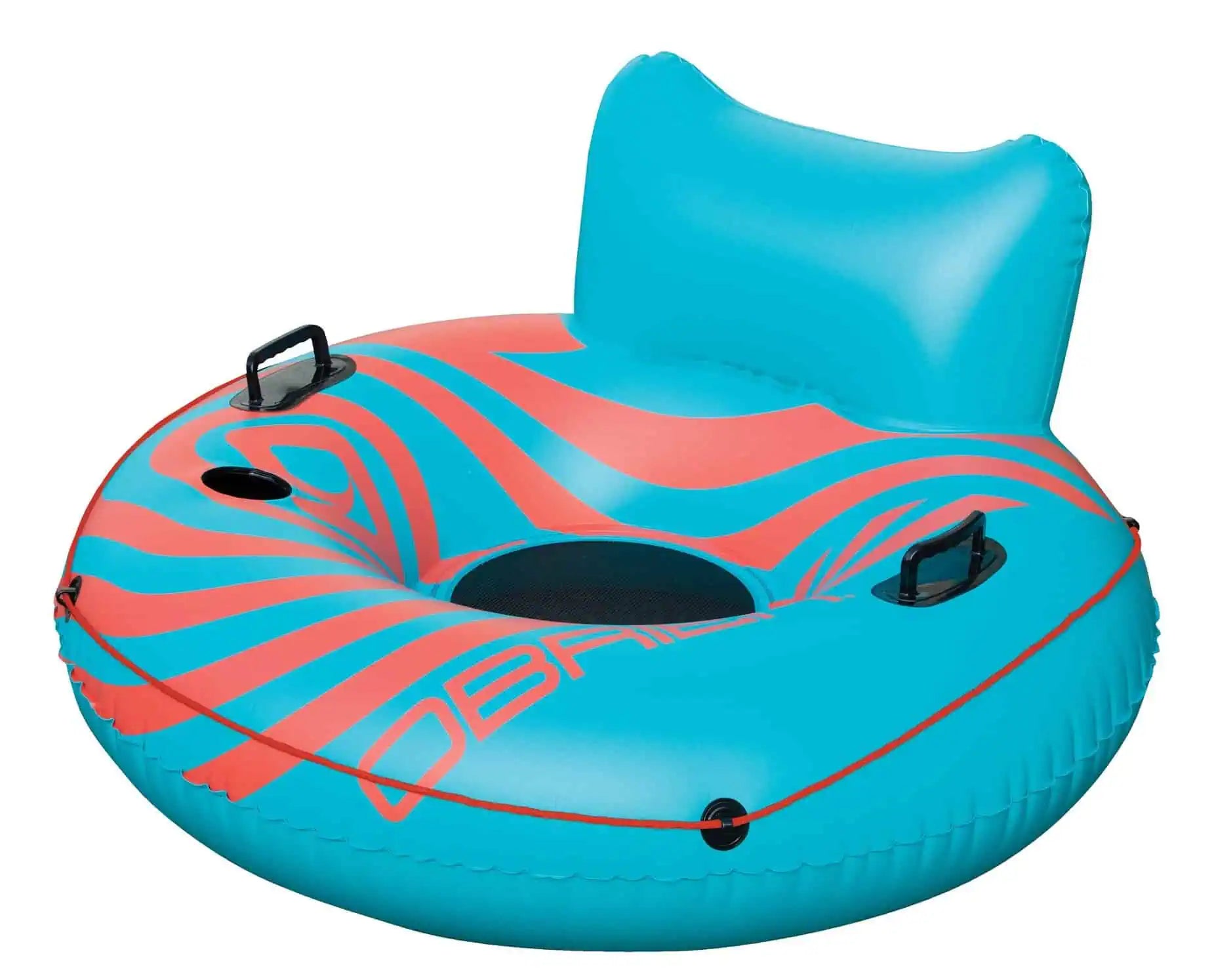 teal/red O'Brien Easy Rider Pool Float