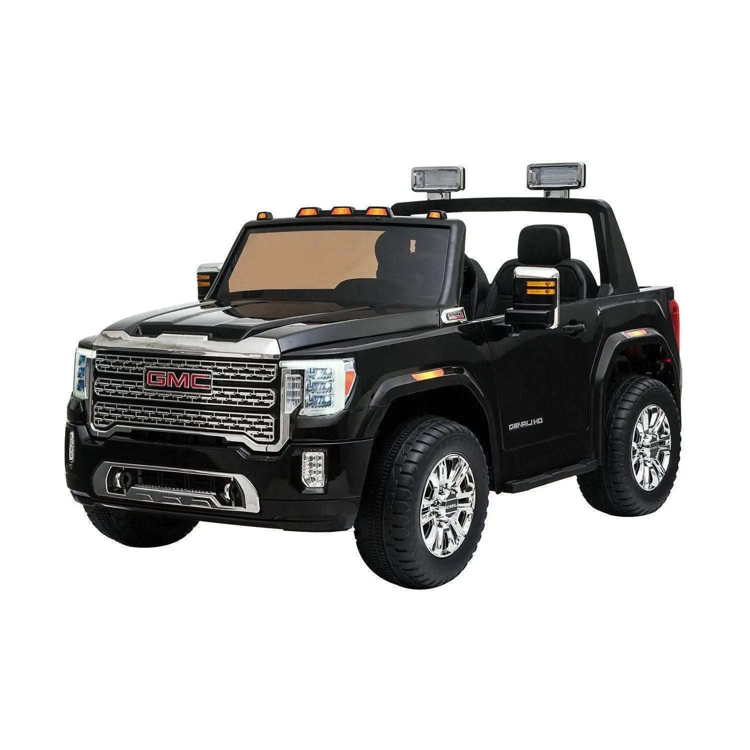 24V GMC Denali 2 Seater Ride on Car With Parental Remote Control by Freddo