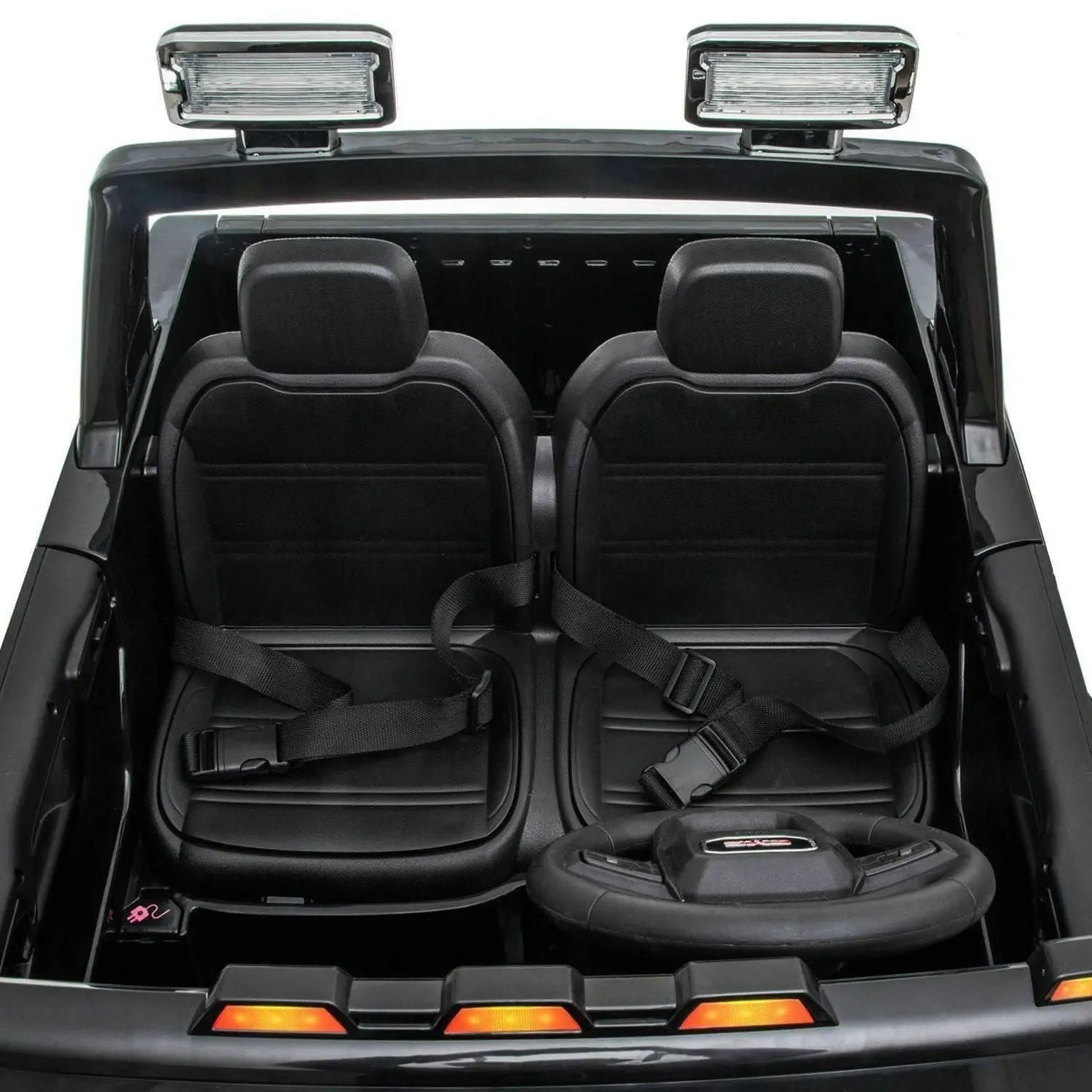 24V GMC Denali 2 Seater Ride on Car With Parental Remote Control by Freddo