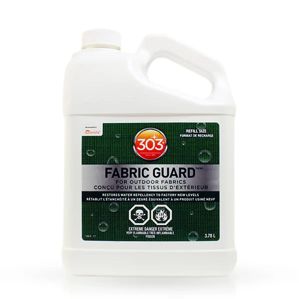 303 Fabric Guard® for Boat and Marine Fabrics - 1 Gallon Jug