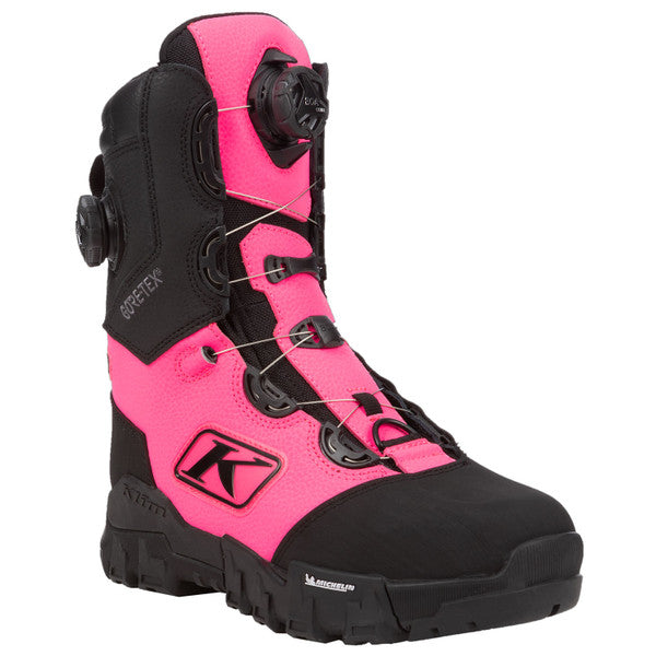 Klim Adrenaline Pro S GTX BOA Snowmobile Boots pink