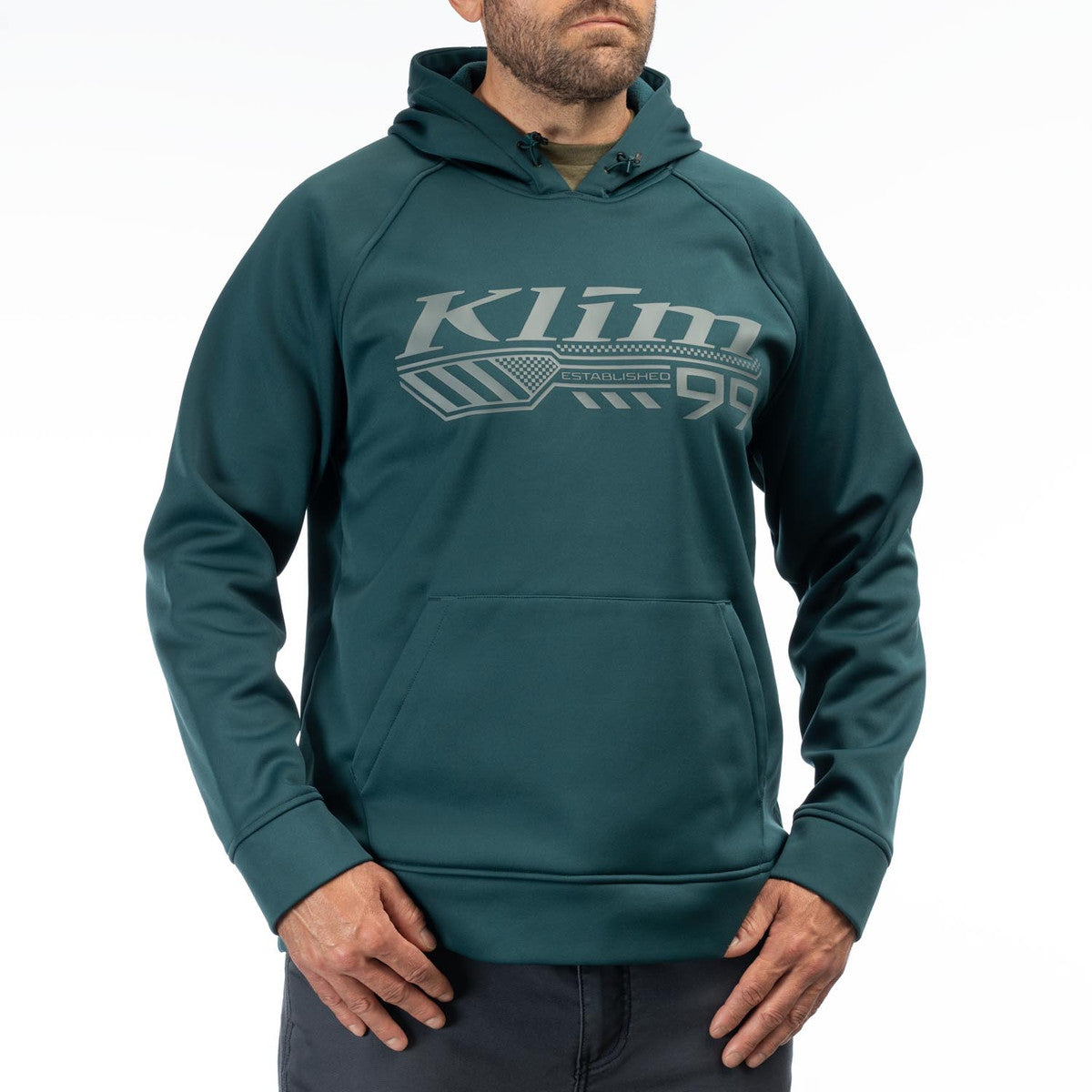 Klim Foundation Pullover Hoodie sea blue
