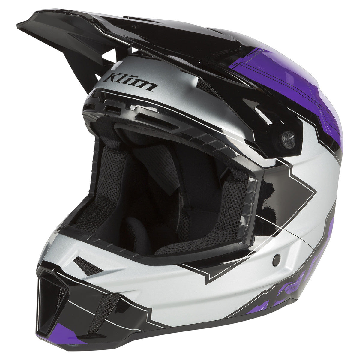 Klim F3 Snowmobile Helmet ECE heliotrope