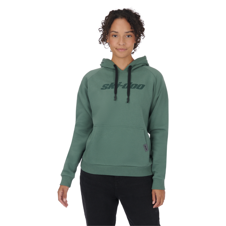 Ski-Doo Ladies' Signature Pullover Hoodie teal