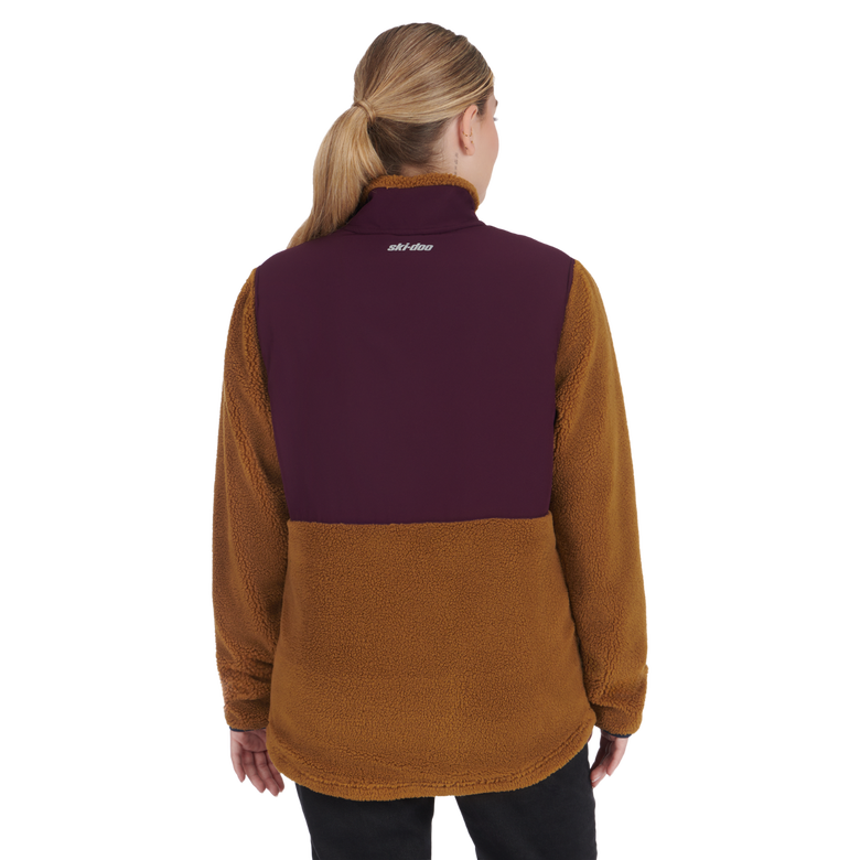 Ski-Doo Women's Teddy Fleece Jacket back