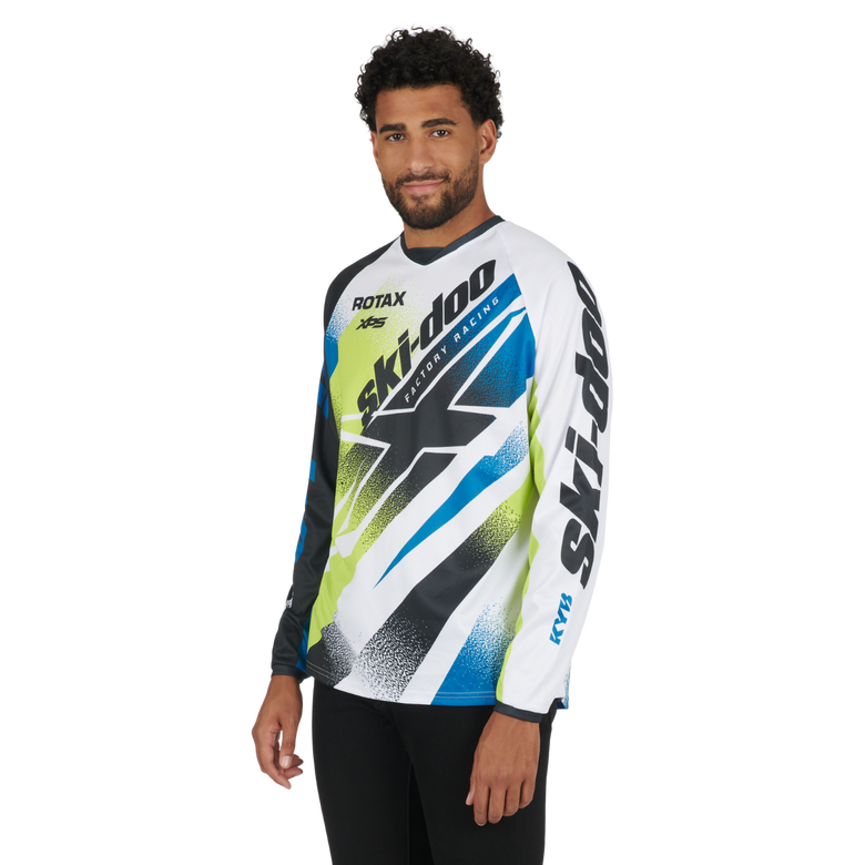 Indigo Blue Ski-Doo X-Team Edition Emblematic Jersey