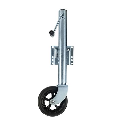 Seachoice 1500 lb Fold Up Trailer Jack with Wheel for Boat and Utility Trailers