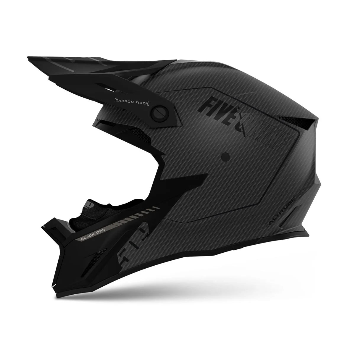 509 Altitude 2.0 Carbon Fiber Snowmobile Helmet - Black Ops