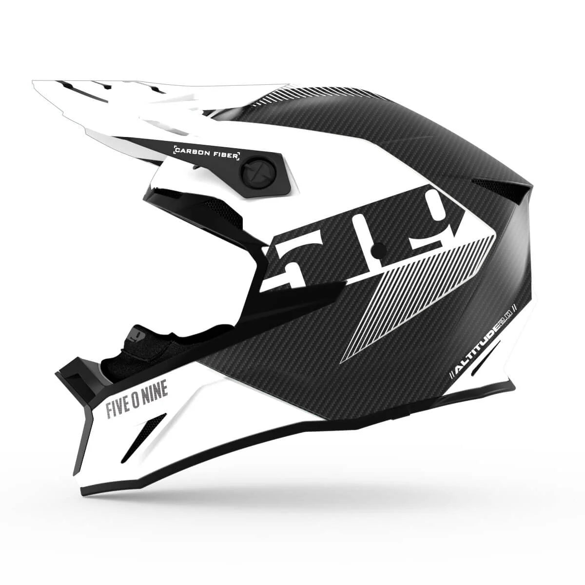 509 Altitude 2.0 Carbon Fiber Snowmobile Helmet - Stormchaser
