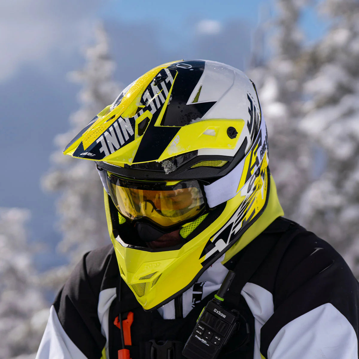 509 Atmosphere Snowmobile Helmet - Highlighter