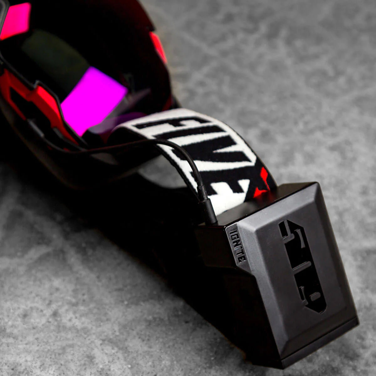 509 Aviator 2.0 Ignite S1 Heated Snowmobile Goggle - Racing Red