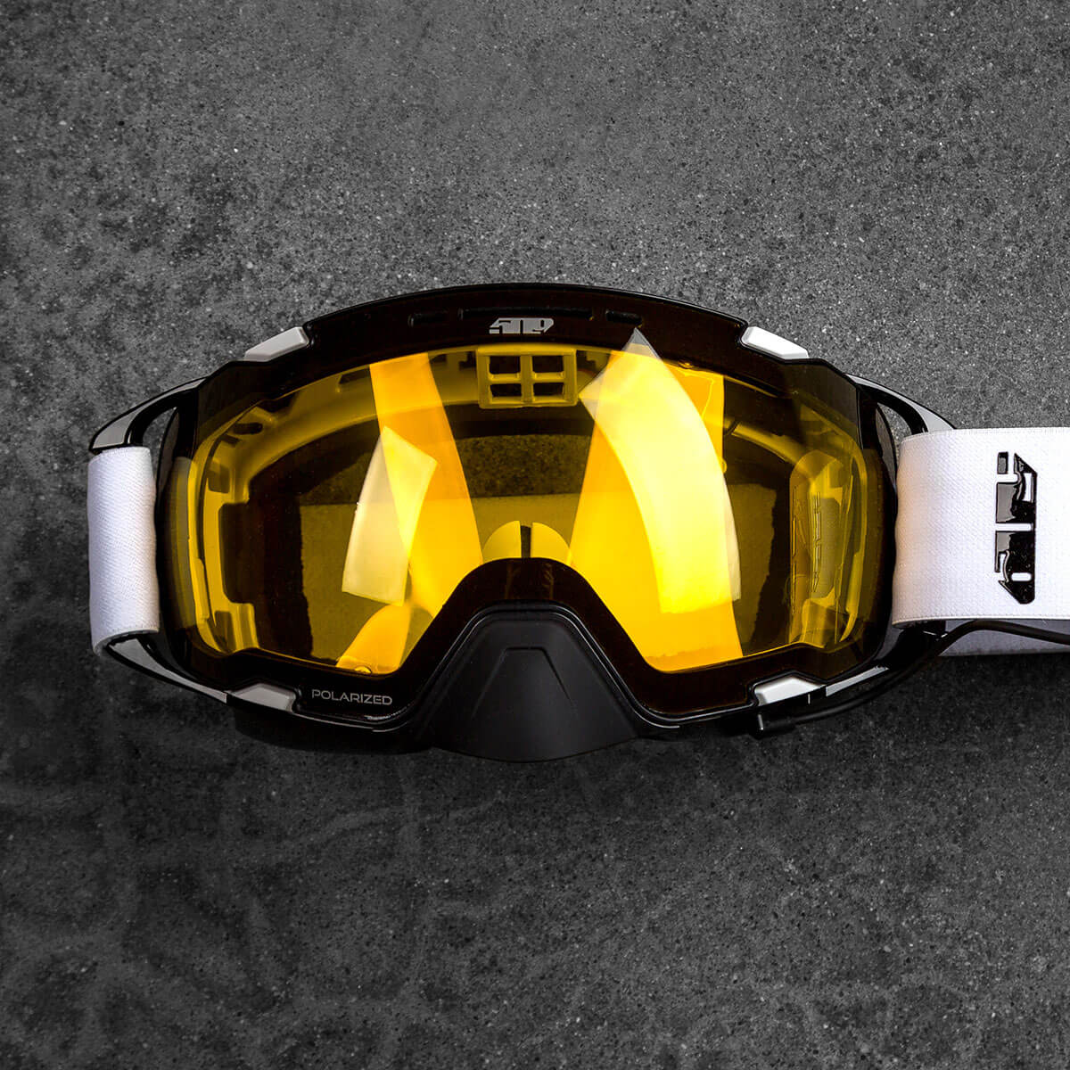 509 Aviator 2.0 Ignite S1 Heated Snowmobile Goggle - Whiteout