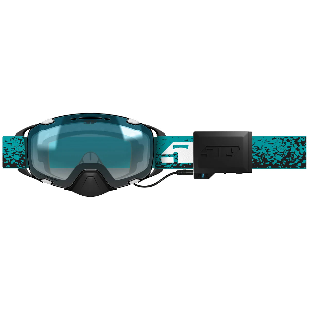 509 Aviator 2.0 Ignite S1 Heated Snowmobile Goggle - Glacier Blue