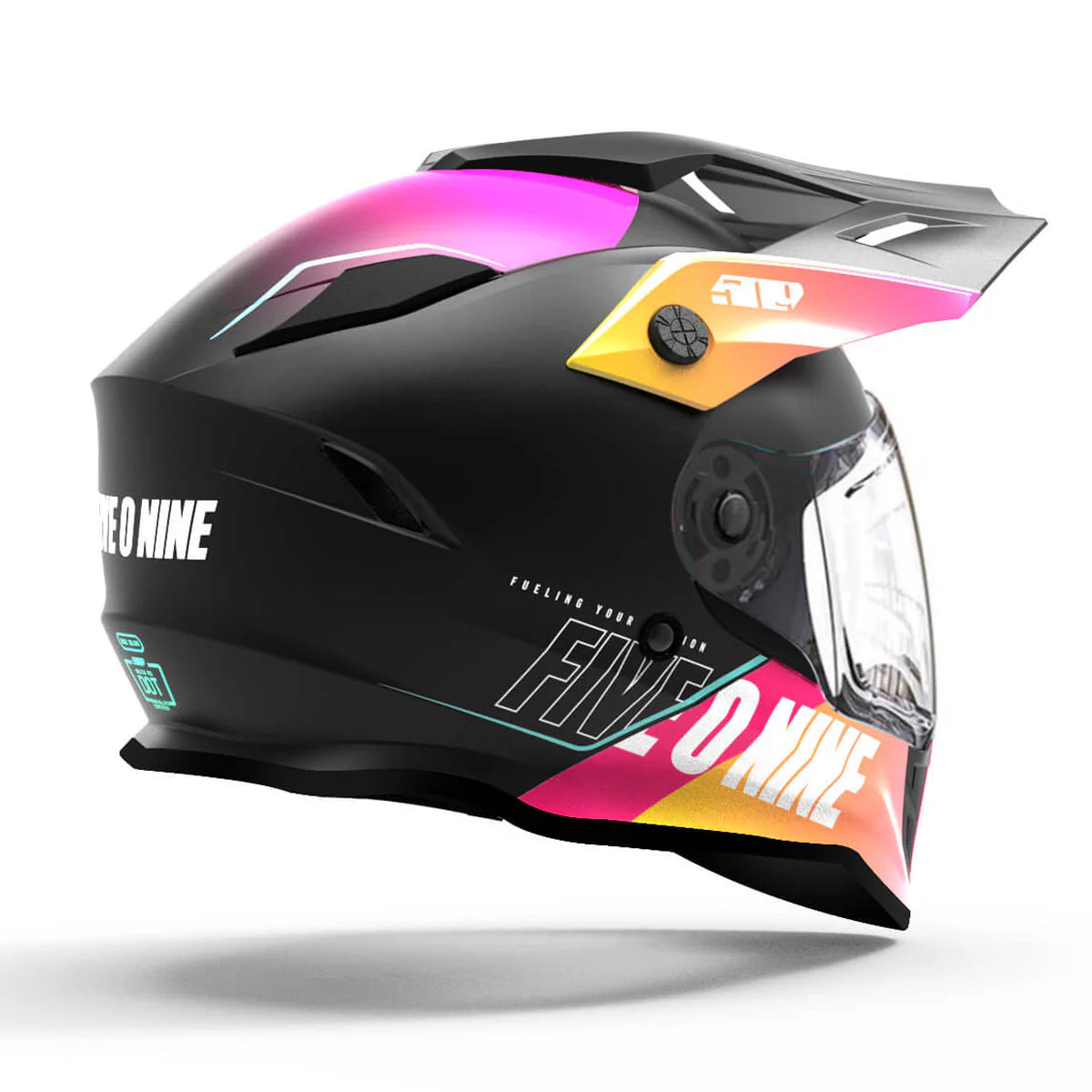 509 Delta R3L Ignite Snowmobile Helmet - Oil Slick