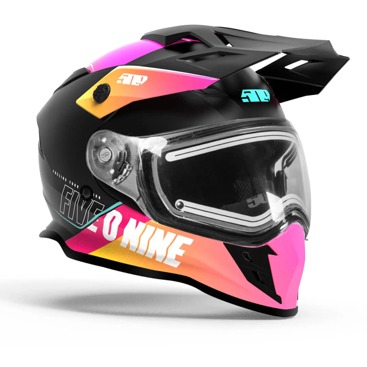 509 Delta R3L Ignite Snowmobile Helmet - Oil Slick