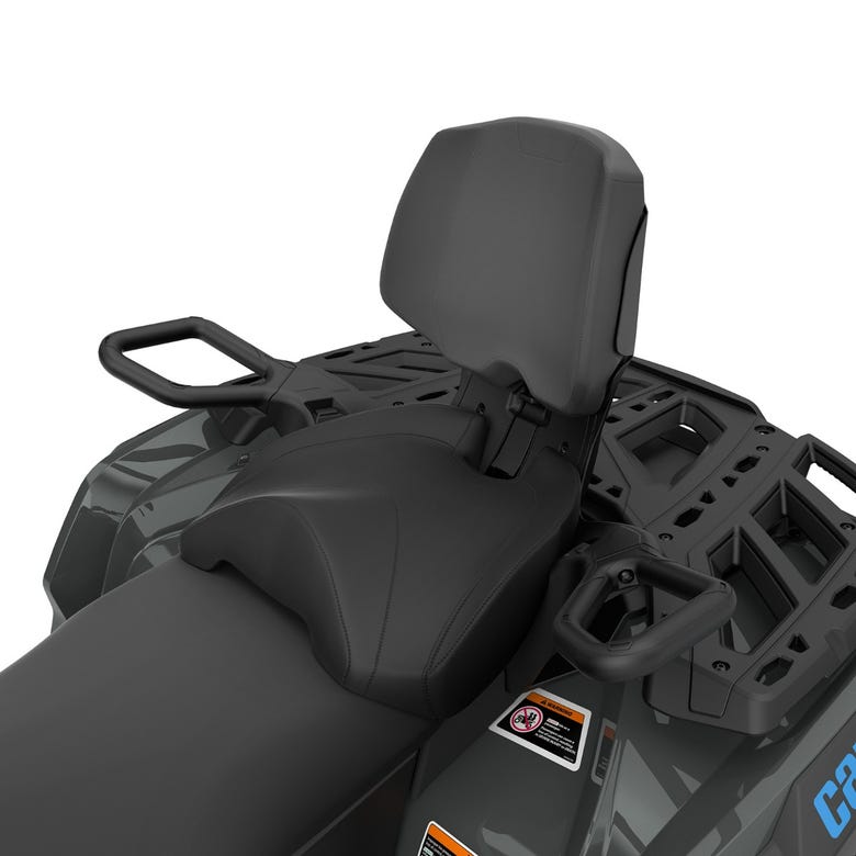 installed Can-Am Outlander Max Passenger Seat Kit
