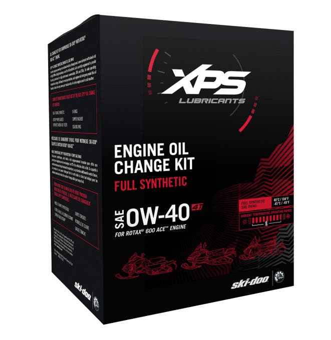 Ski-Doo Oil Change Kit 0W40 600ACE