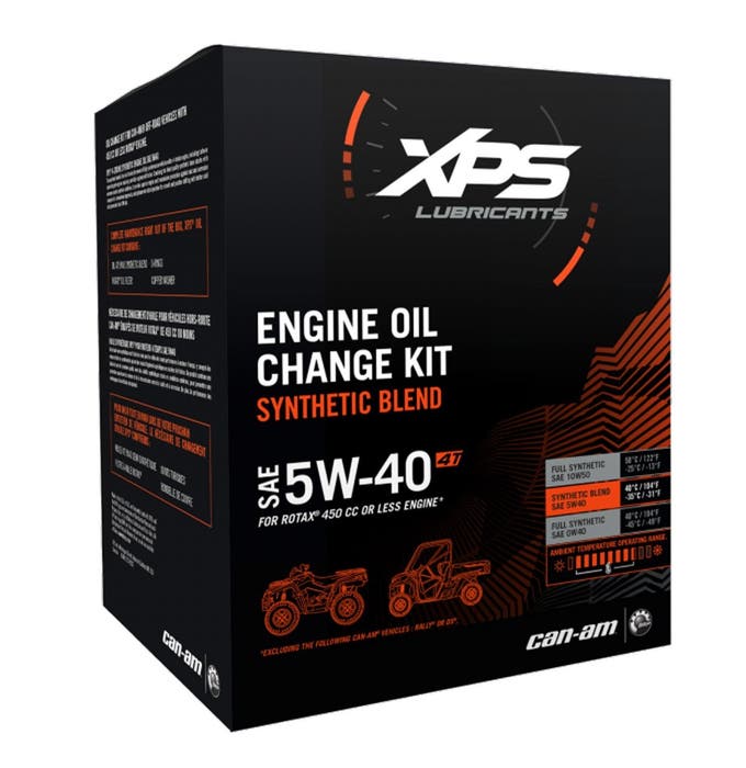 Can-Am Oil Change Kit 5W40 450 CC OR LES