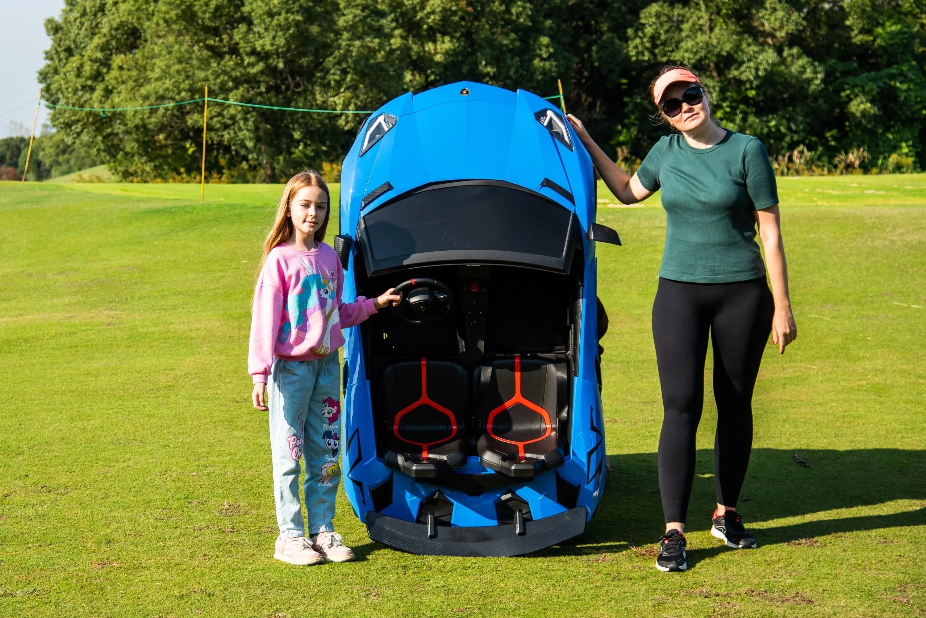 24V Lamborghini Aventador 2 Seater Ride On Car for Kids: Advanced Brushless Motor & Differential for High-Octane Fun