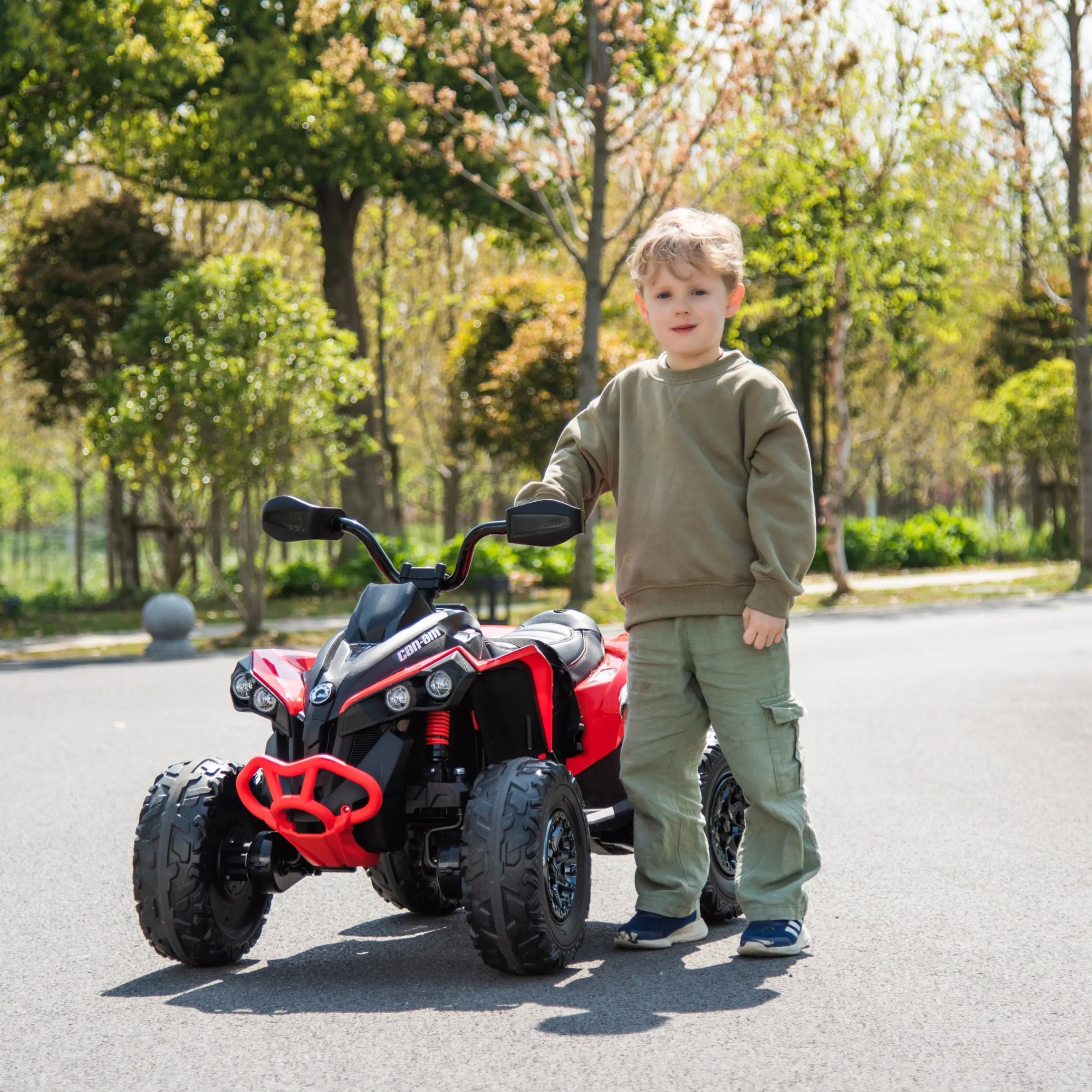 24V Can-Am Renegade 1-Seater Kids ATV