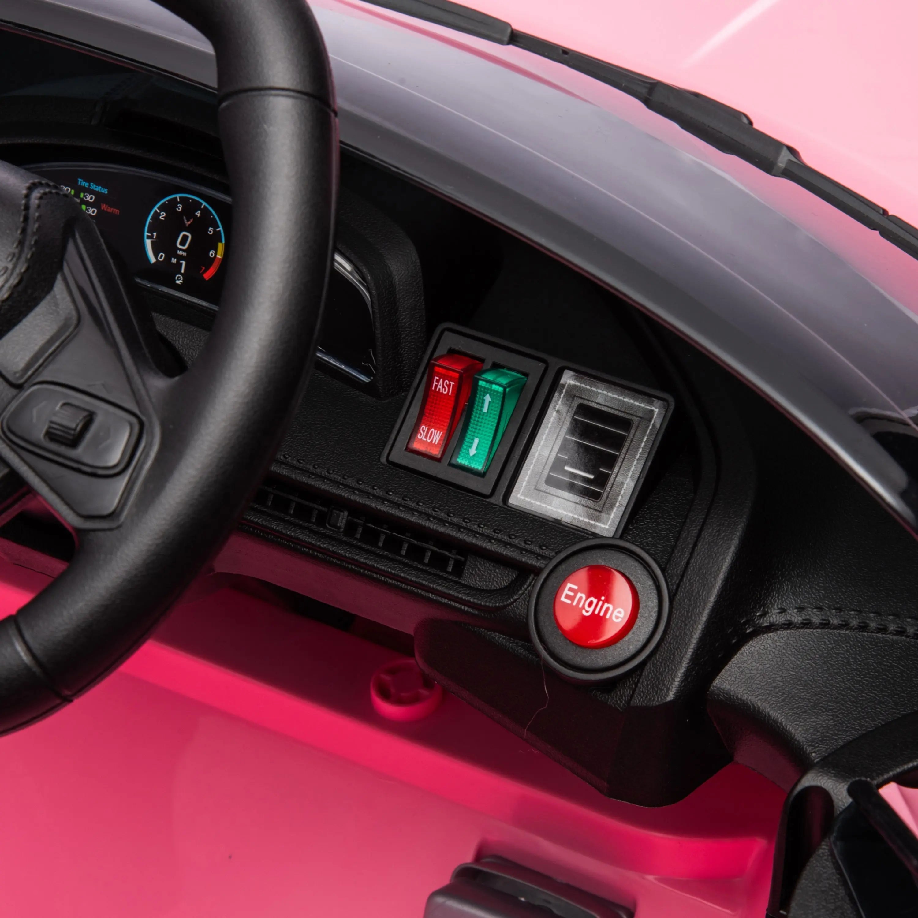 12V Chevrolet Corvette C8 1-Seater Kids Ride-On Car