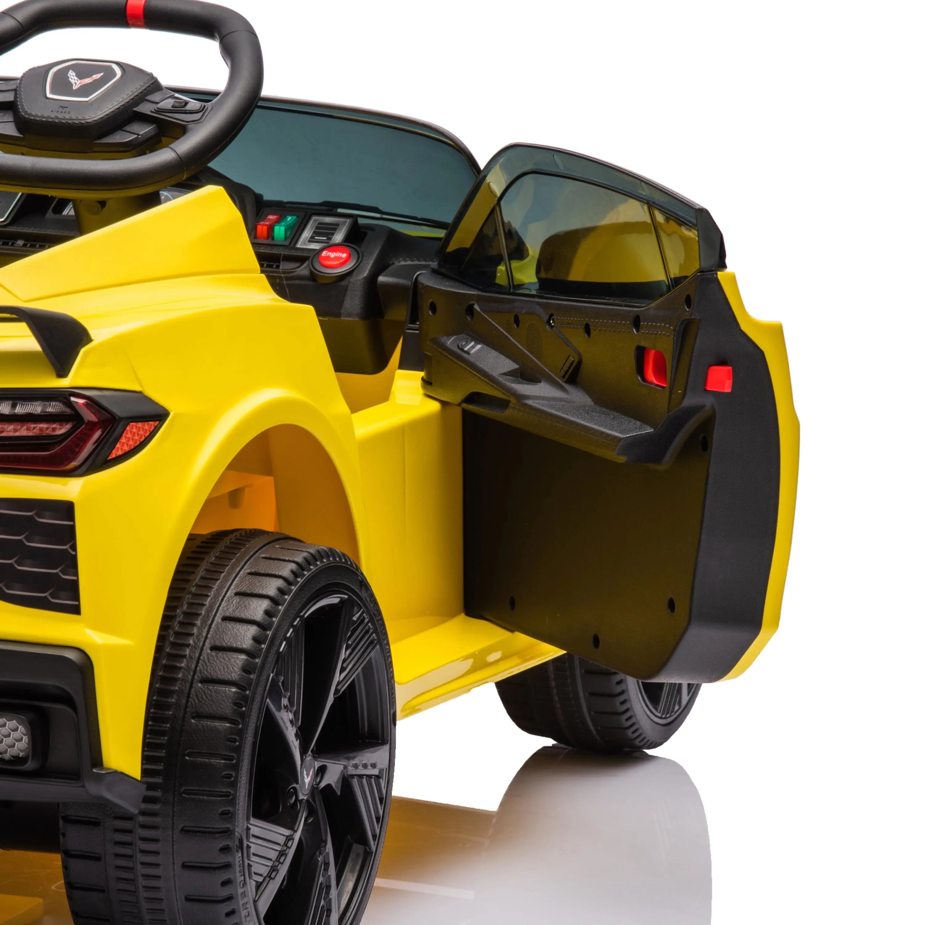 12V Chevrolet Corvette C8 1-Seater Kids Ride-On Car