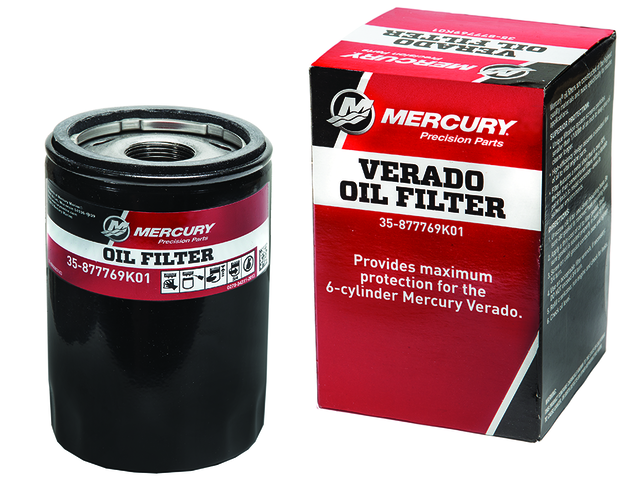 Mercury Marine 4-Stroke Engine Oil Filter (Select Mercury L6 200-400hp Verado Outboards)