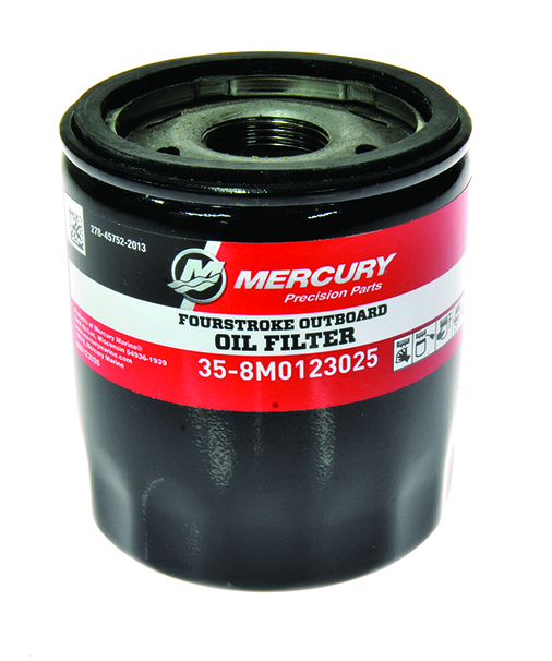 Mercury Marine Replacement Oil Filter (Select Mercury V6 and V8 FourStroke Outboards)