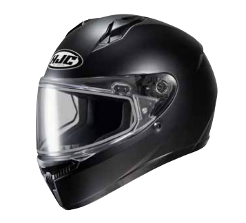 HJC C10 Solid Snow Helmet w/ Dual-Lens Shield