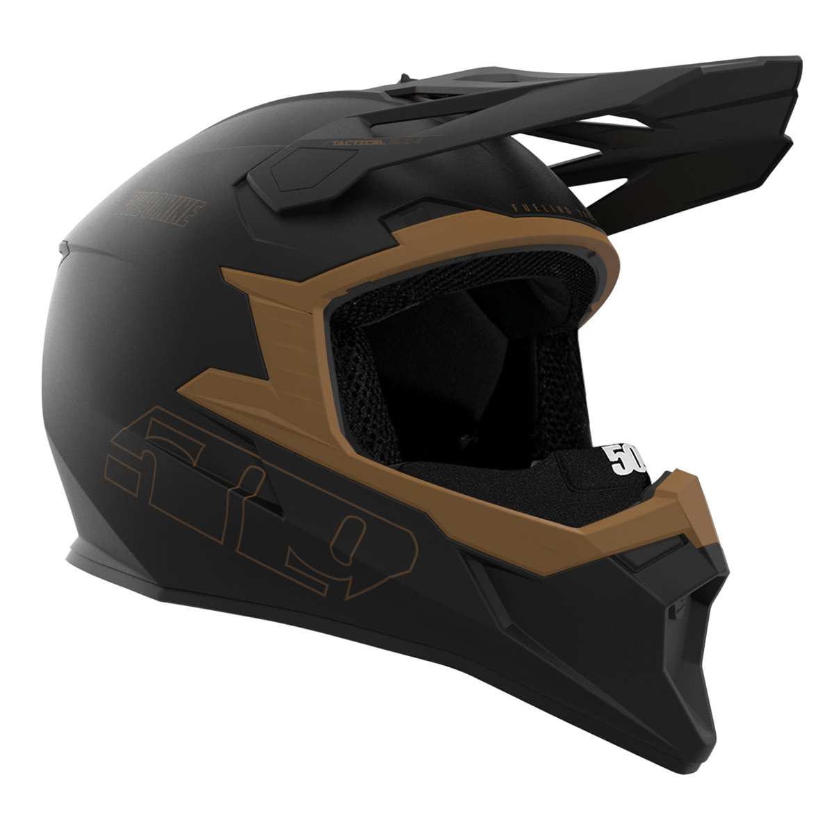 509 Tactical 2.0 Snowmobile Helmet - Black Gum (Non-Current)