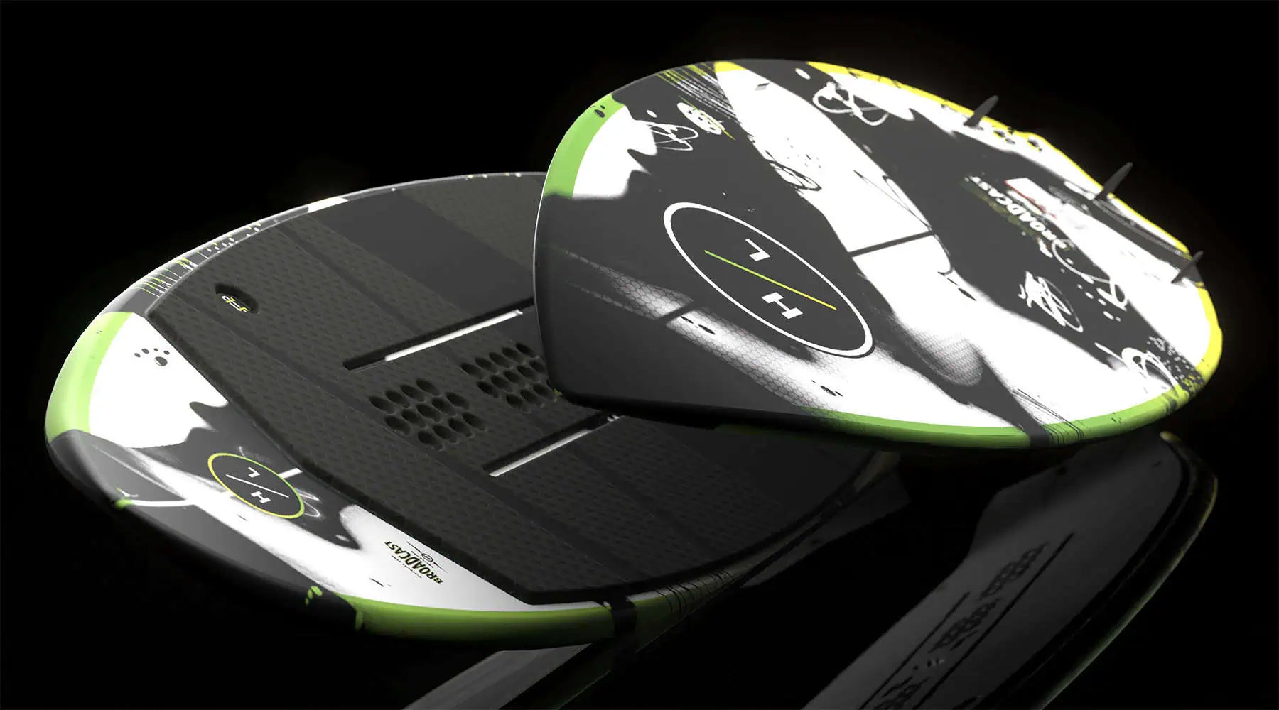 tip and nose detail of the Hyperlite Broadcast Wakesurfer