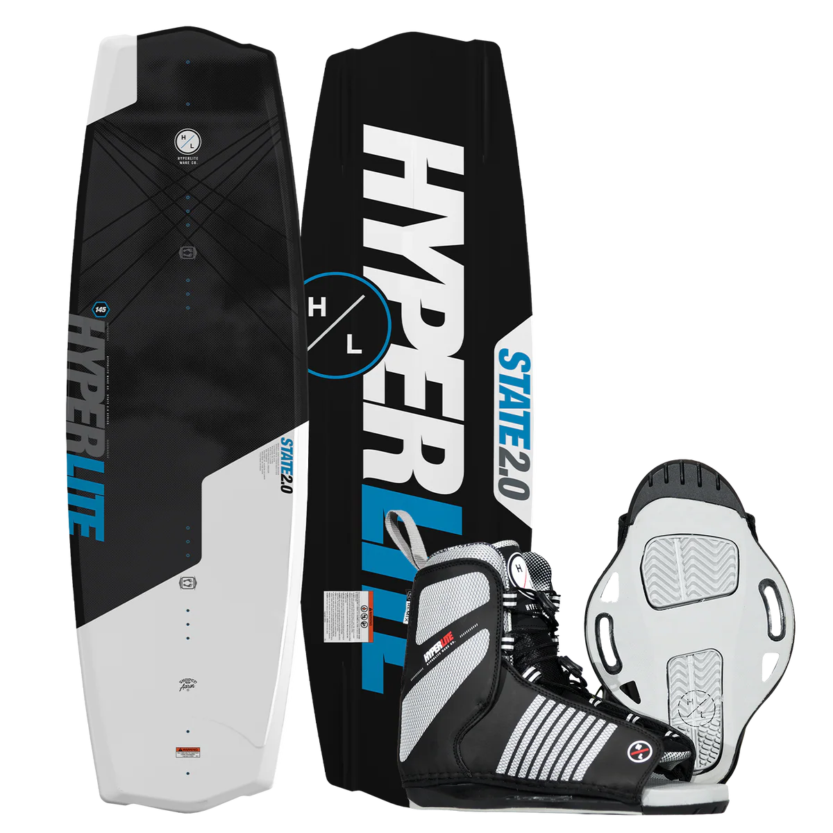Hyperlite State Wakeboard and Remix Binding Package
