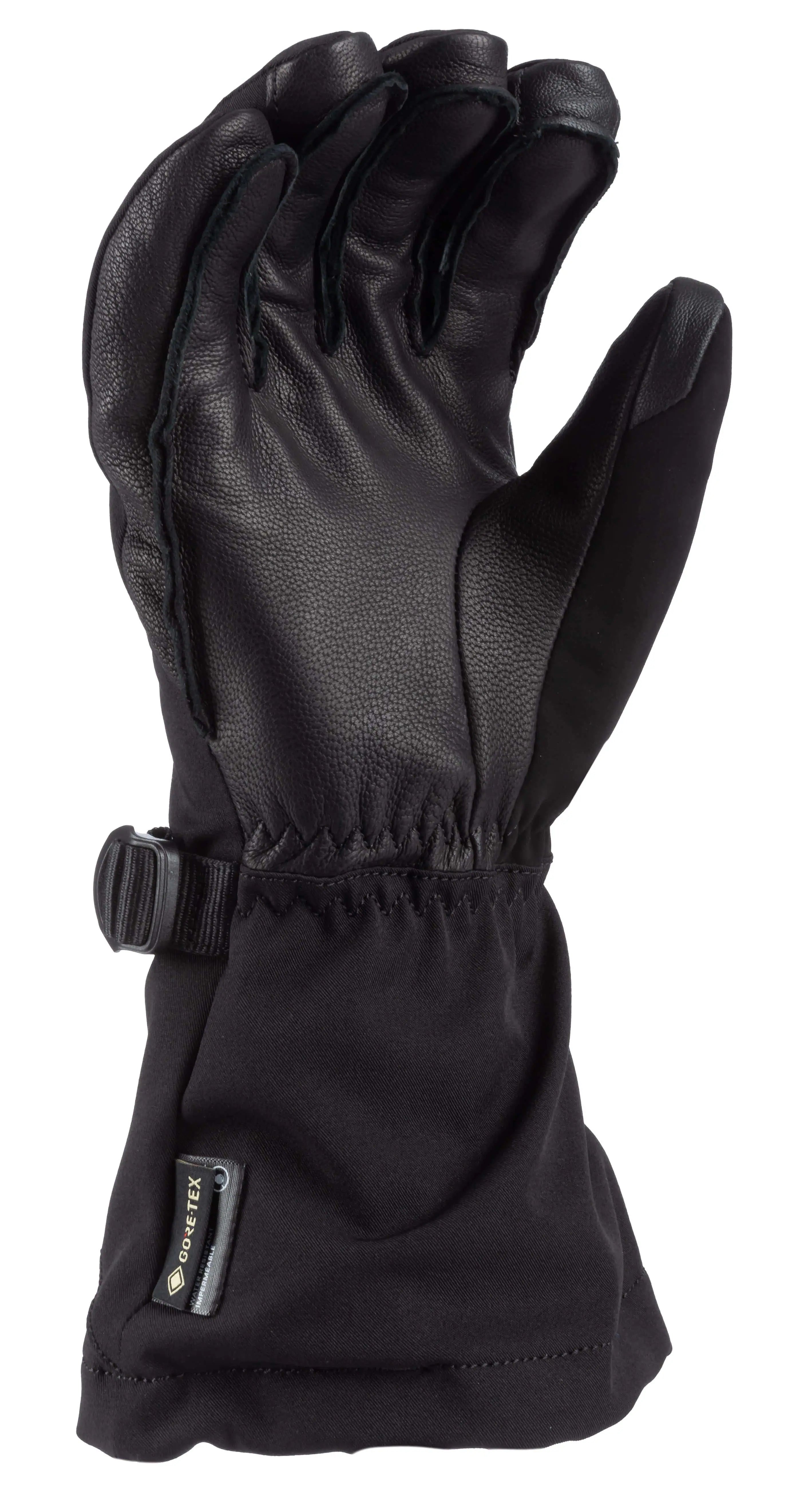 Klim Allure Gauntlet Glove in black, palm view