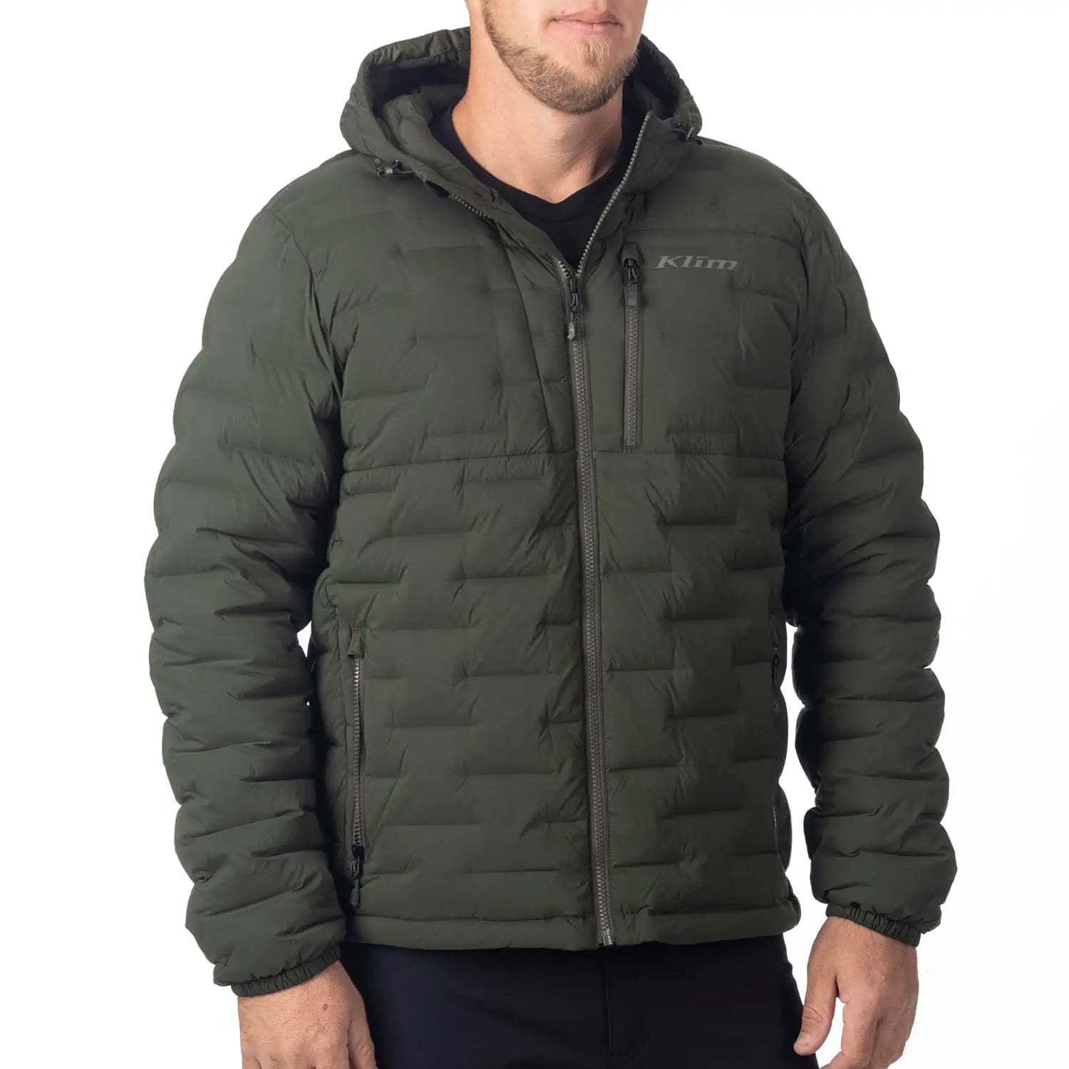 "Duffel Bag" Klim Boulder Stretch Down Hooded Jacket