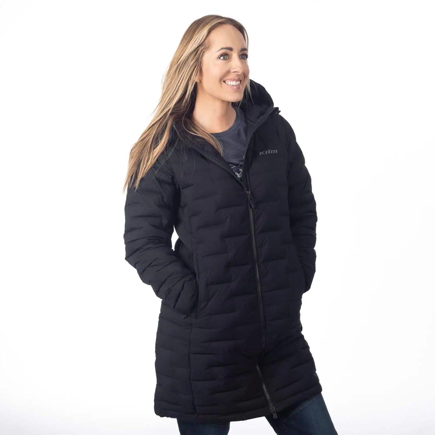 Black Klim Luna Stretch Down Parka