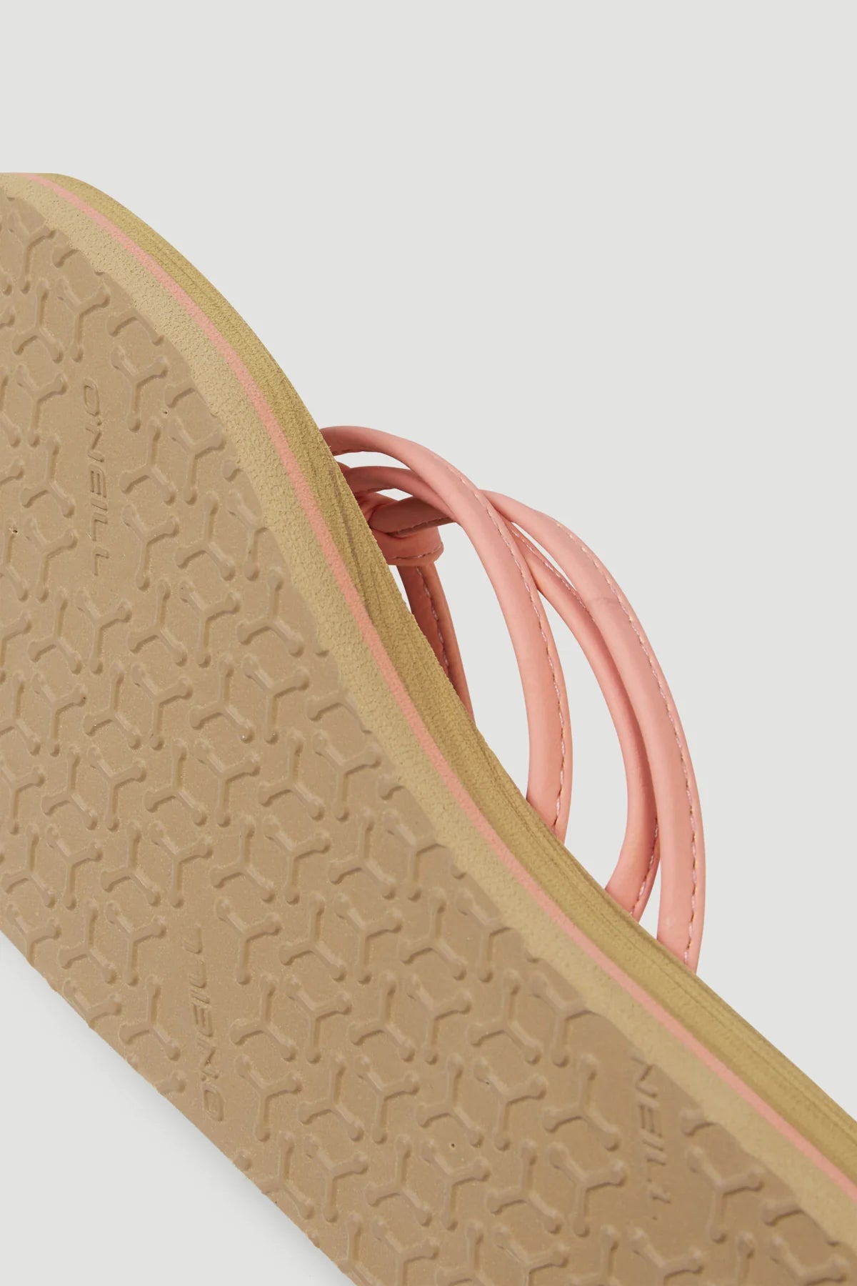 O'Neill Ditsy Sandals Peach detail