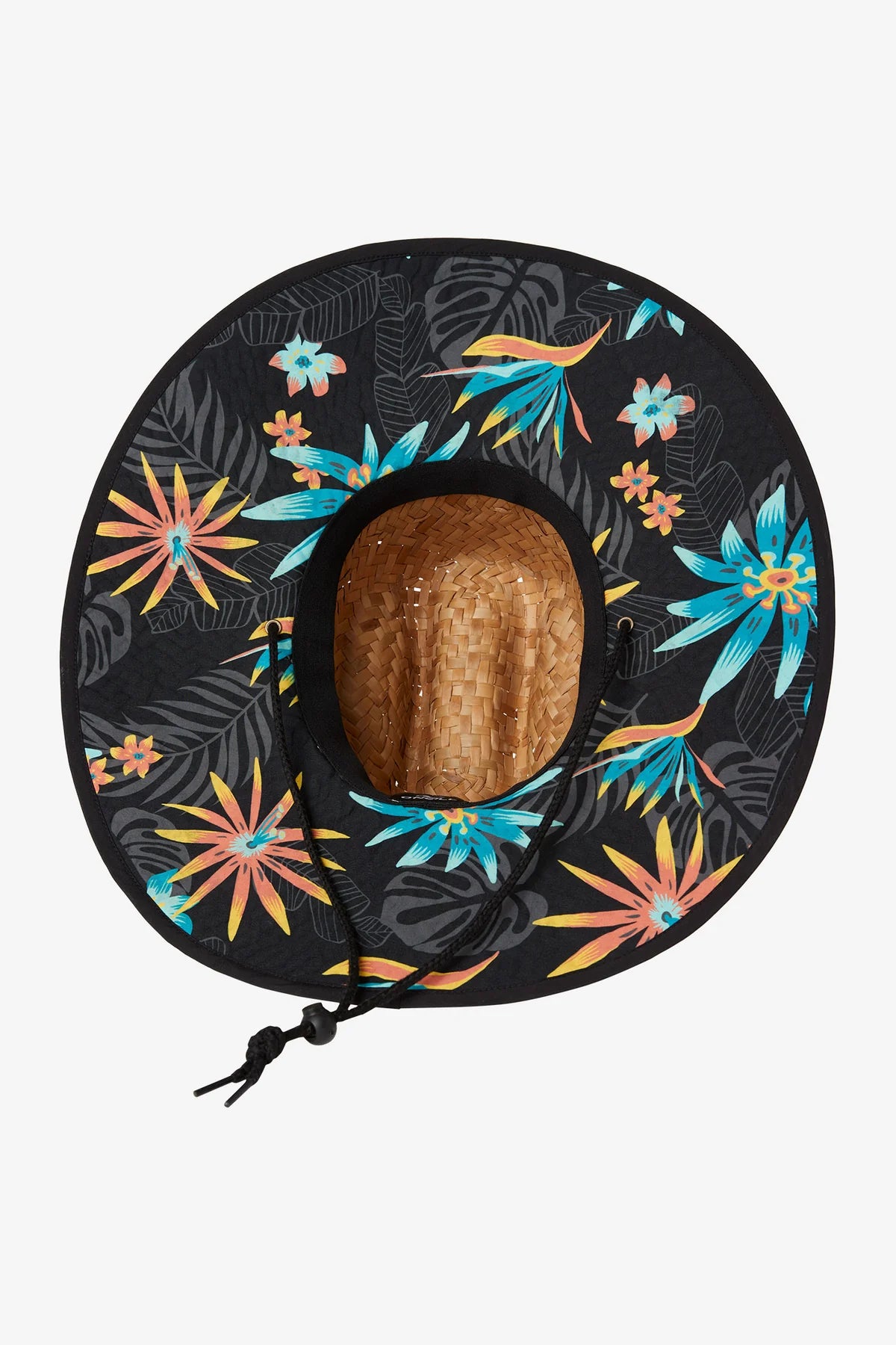 O'Neill Sonoma Prints Hats - inside with dark floral print