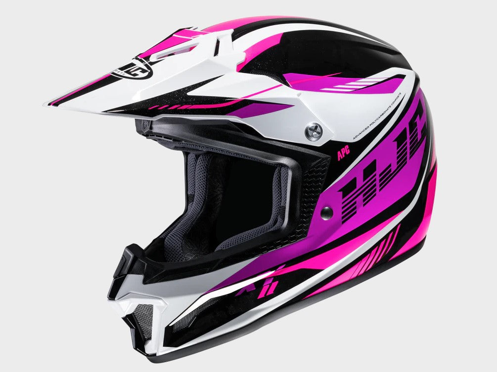 HJC CL-XY II Drift Youth ATV Helmet off-road pink