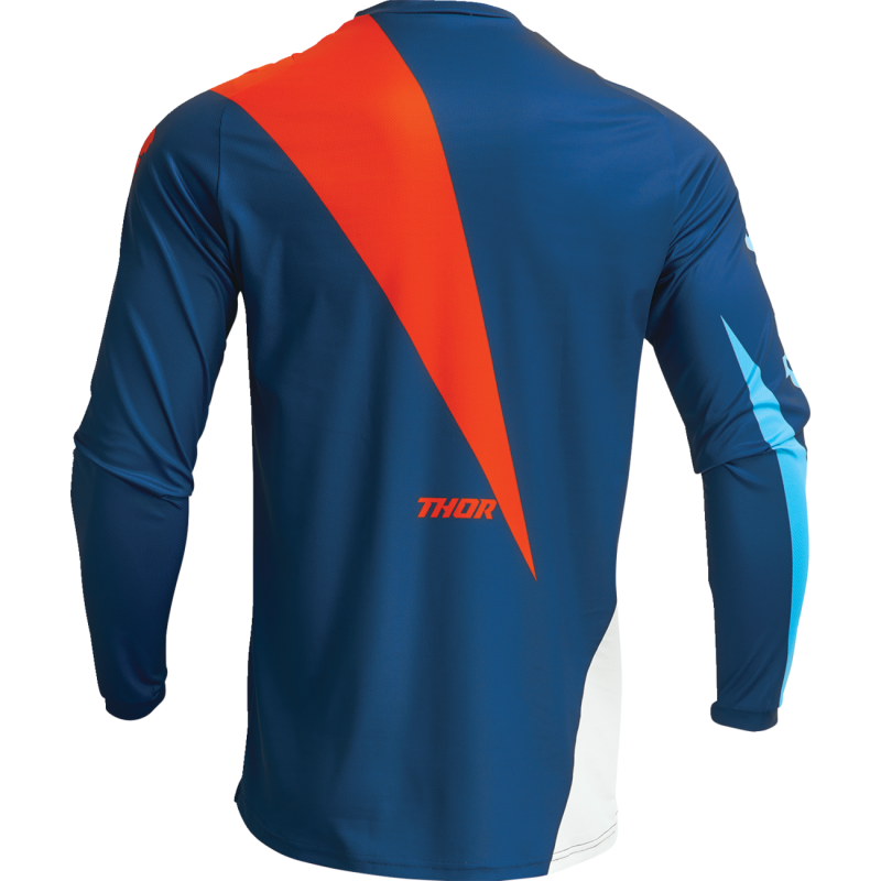 Thor Sector Edge Motocross Jersey navy orange