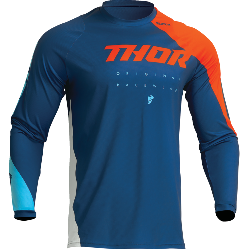 Thor Sector Edge Motocross Jersey navy orange