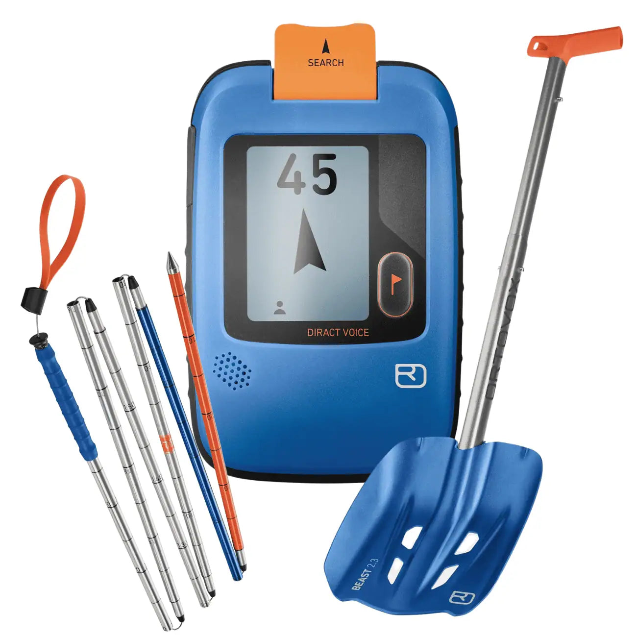 Ortovox Backcountry Package (Includes Transceiver, Shovel & Probe)