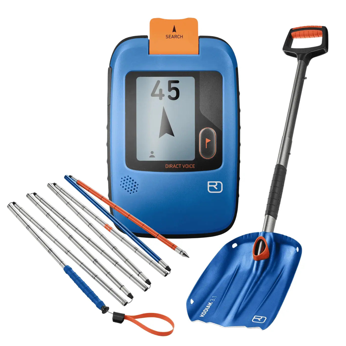Ortovox Backcountry Package (Includes Transceiver, Shovel & Probe)