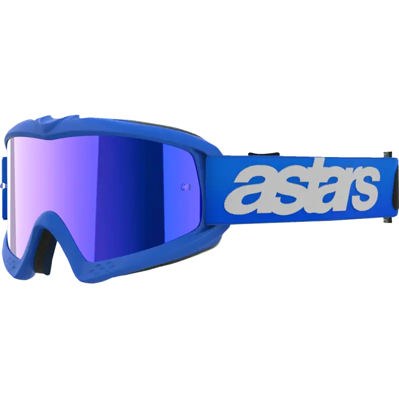 blue Alpinestars Youth Vision Blaze Goggles