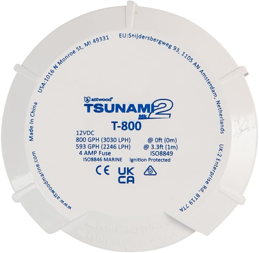 Attwood Tsunami T800 Mk2 Replacement Motor Cartridge