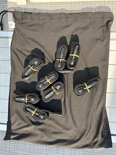 straps included on your Blue Sky Covers Pontoon Boat Cover